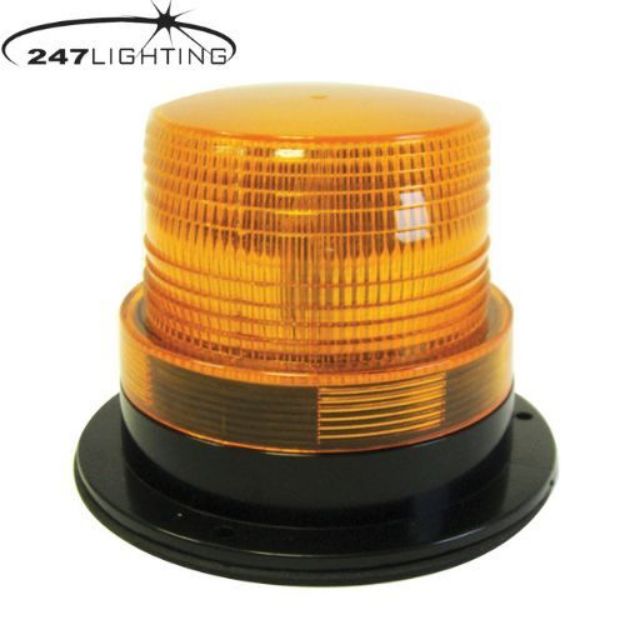 Picture of Amber 3 Bolt Mini Xenon Beacon